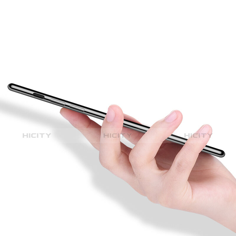Housse Ultra Fine TPU Souple Transparente C12 pour Apple iPhone Xs Noir Plus