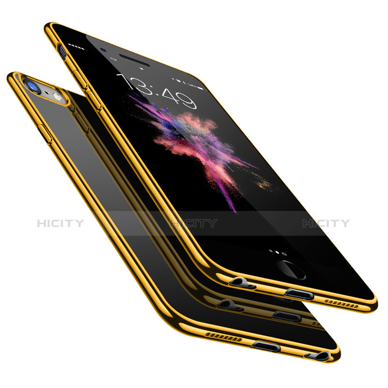 Housse Ultra Fine TPU Souple Transparente H04 pour Apple iPhone 6S Plus Or Plus