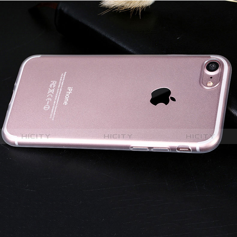 Housse Ultra Fine TPU Souple Transparente H10 pour Apple iPhone 7 Clair Plus