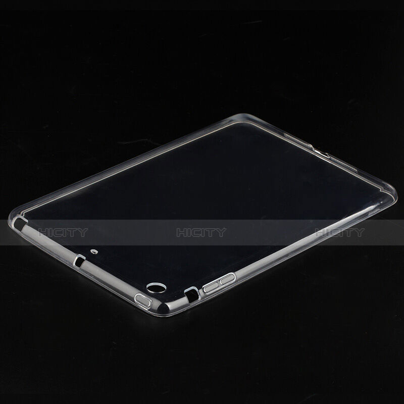 Housse Ultra Fine TPU Souple Transparente pour Apple iPad Mini Blanc Plus