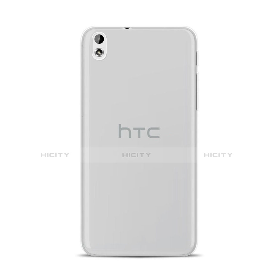 Housse Ultra Fine TPU Souple Transparente pour HTC Desire 816 Gris Plus