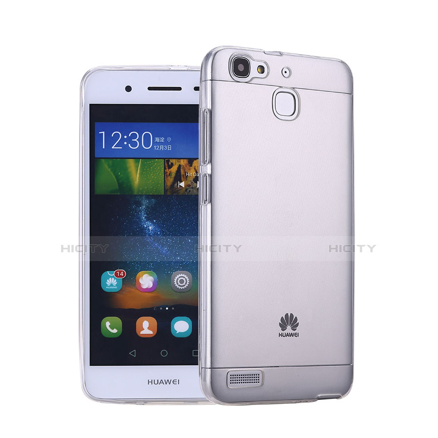 Housse Ultra Fine TPU Souple Transparente pour Huawei G8 Mini Gris Plus