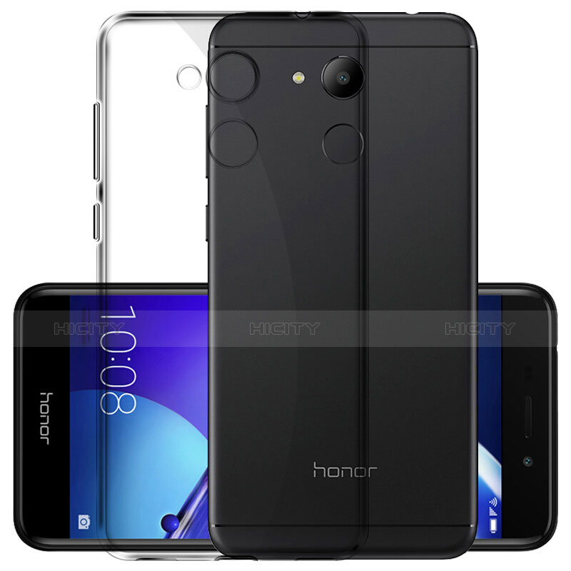 Housse Ultra Fine TPU Souple Transparente pour Huawei Honor 6C Pro Gris Plus