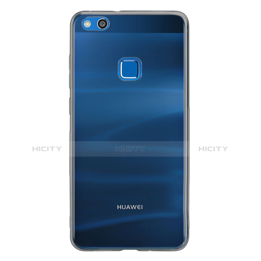 Housse Ultra Fine TPU Souple Transparente pour Huawei P10 Lite Gris Plus