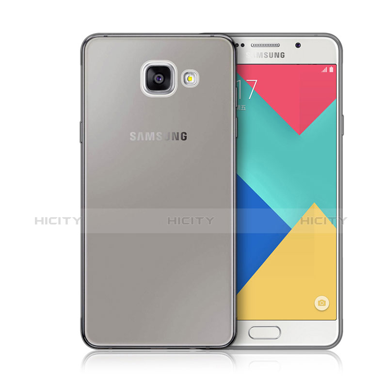Housse Ultra Fine TPU Souple Transparente pour Samsung Galaxy A3 (2016) SM-A310F Gris Plus