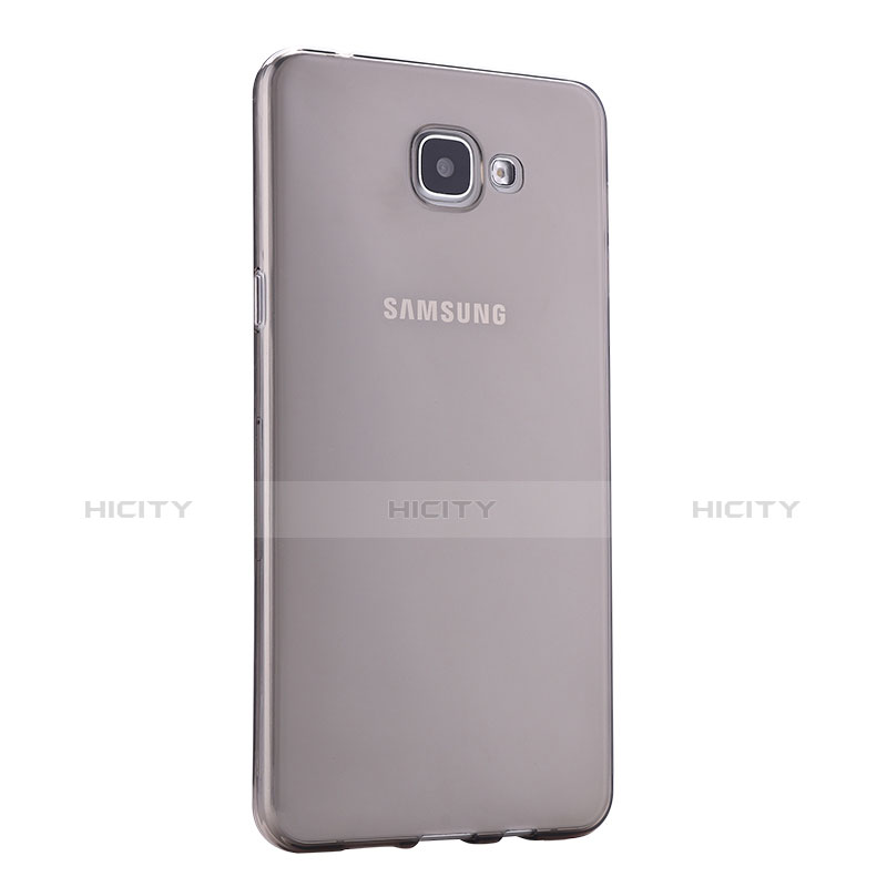 Housse Ultra Fine TPU Souple Transparente pour Samsung Galaxy A9 Pro (2016) SM-A9100 Gris Plus