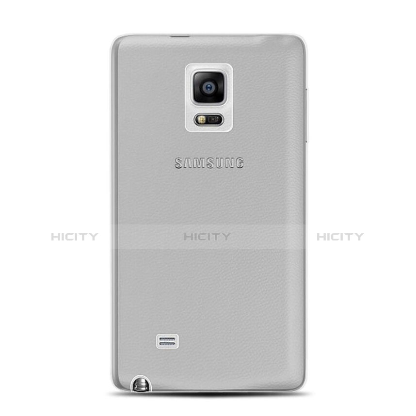 Housse Ultra Fine TPU Souple Transparente pour Samsung Galaxy Note Edge SM-N915F Gris Plus