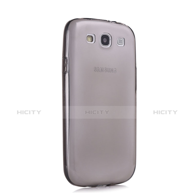 Housse Ultra Fine TPU Souple Transparente pour Samsung Galaxy S3 4G i9305 Gris Plus