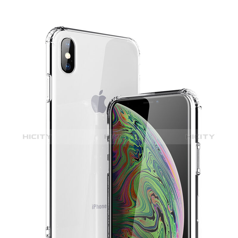 Housse Ultra Fine TPU Souple Transparente R02 pour Apple iPhone X Clair Plus