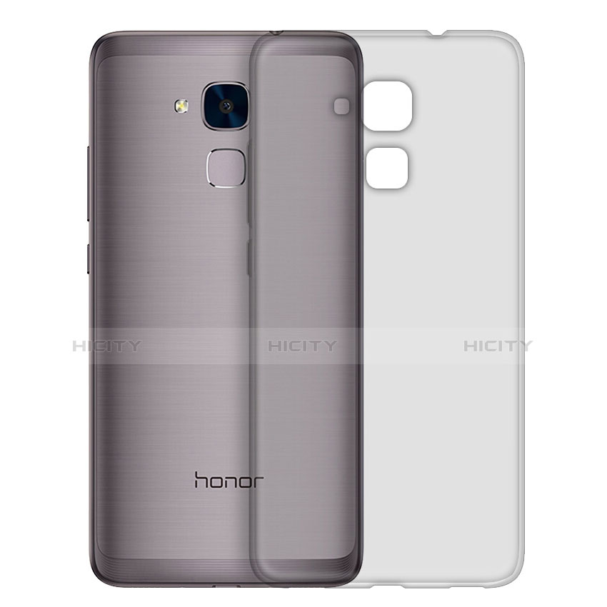 Housse Ultra Fine TPU Souple Transparente T02 pour Huawei GR5 Mini Gris Plus
