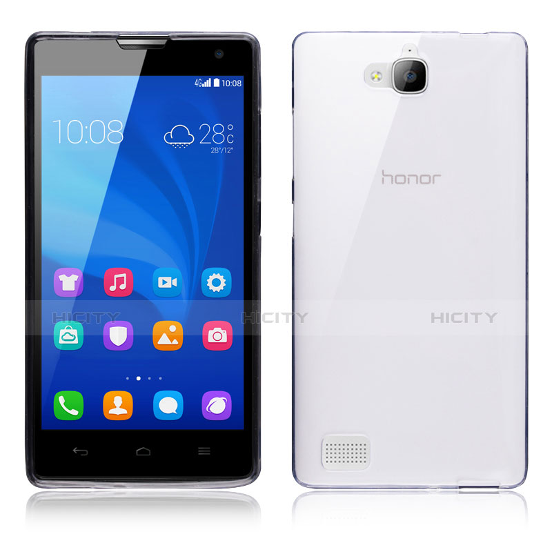 Housse Ultra Fine TPU Souple Transparente T02 pour Huawei Honor 3C Clair Plus