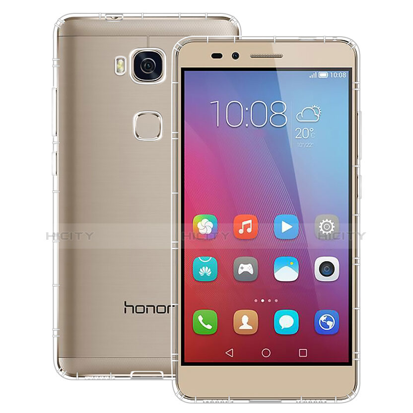 Housse Ultra Fine TPU Souple Transparente T02 pour Huawei Honor 5X Clair Plus