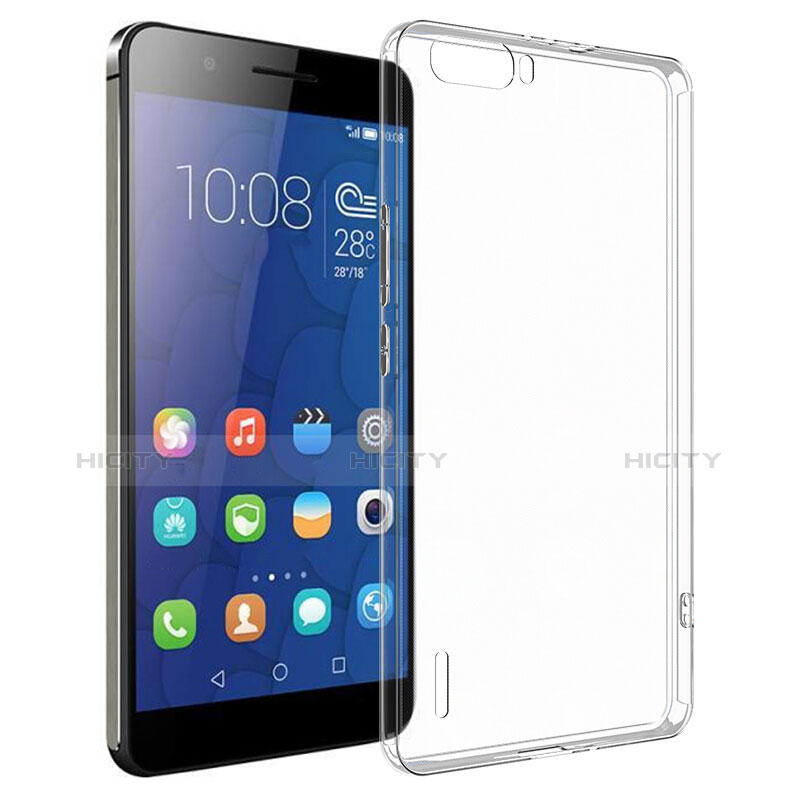 Housse Ultra Fine TPU Souple Transparente T02 pour Huawei Honor 6 Plus Clair Plus