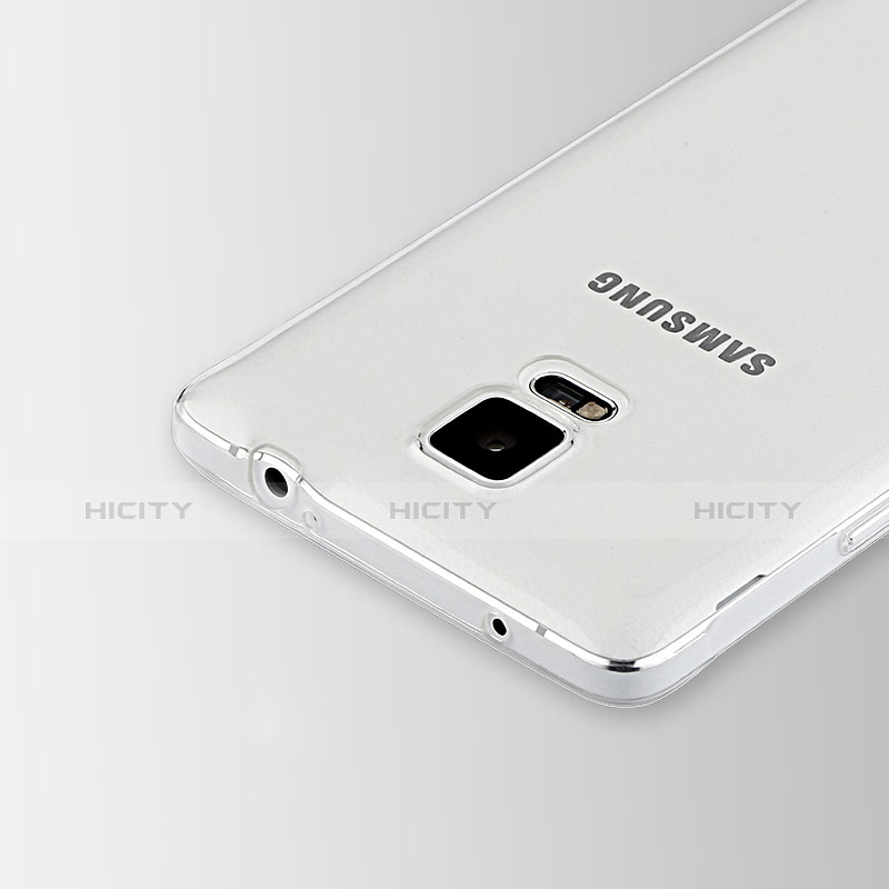 Housse Ultra Fine TPU Souple Transparente T02 pour Samsung Galaxy Note 4 SM-N910F Clair Plus