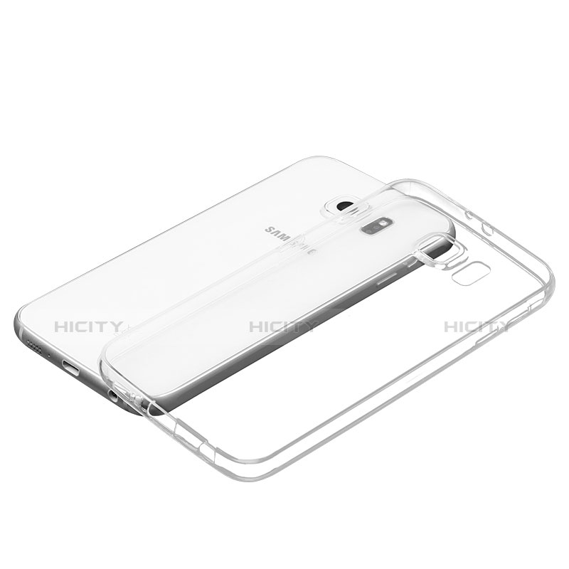 Housse Ultra Fine TPU Souple Transparente T02 pour Samsung Galaxy S6 Duos SM-G920F G9200 Clair Plus