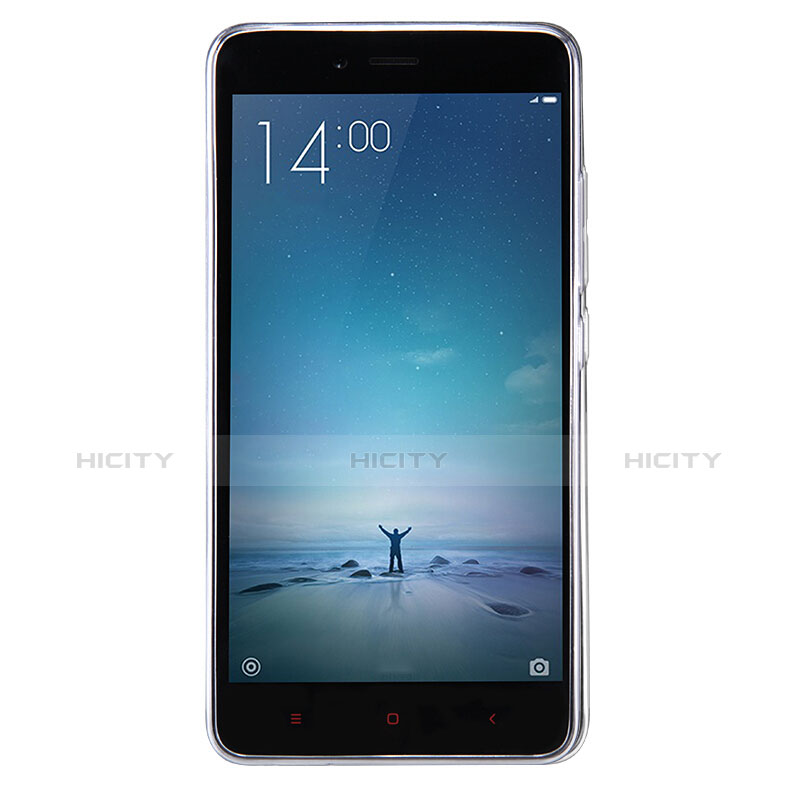Housse Ultra Fine TPU Souple Transparente T02 pour Xiaomi Redmi Note 2 Gris Plus