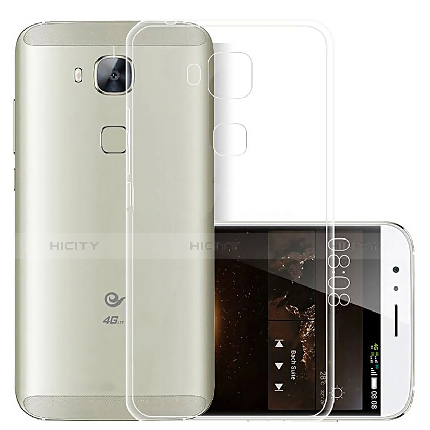 Housse Ultra Fine TPU Souple Transparente T03 pour Huawei G7 Plus Clair Plus