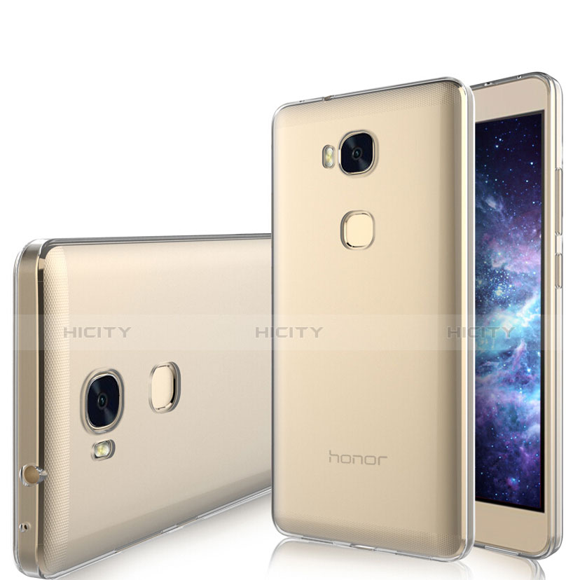 Housse Ultra Fine TPU Souple Transparente T03 pour Huawei Honor 5X Clair Plus