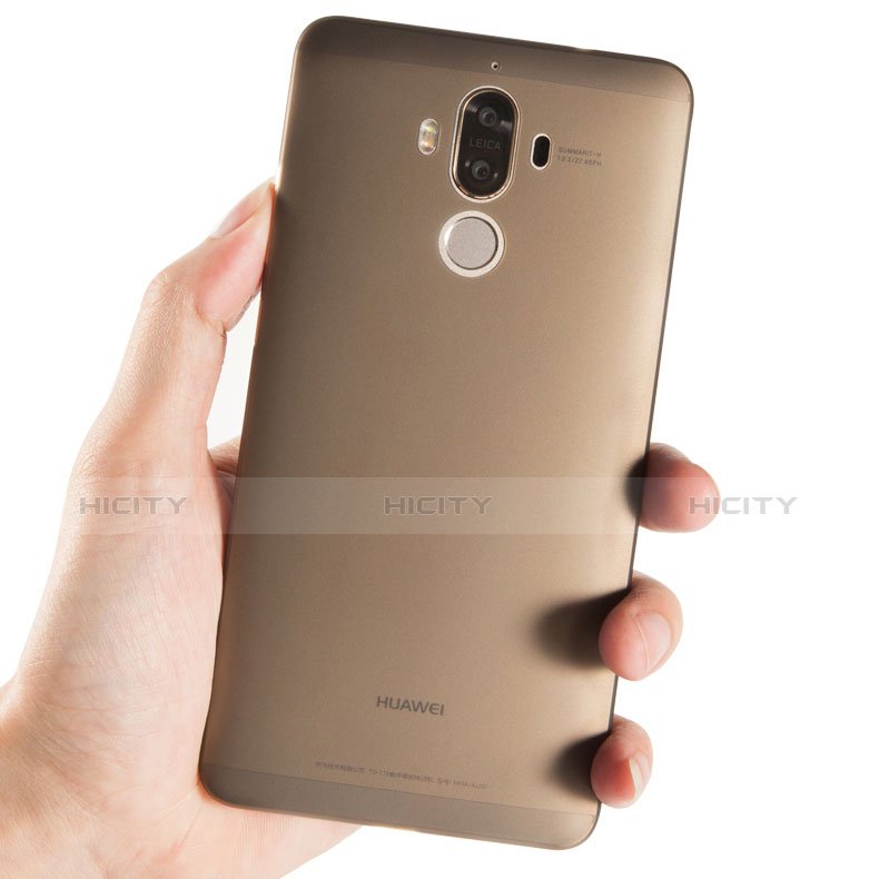 Housse Ultra Fine TPU Souple Transparente T03 pour Huawei Mate 9 Gris Plus