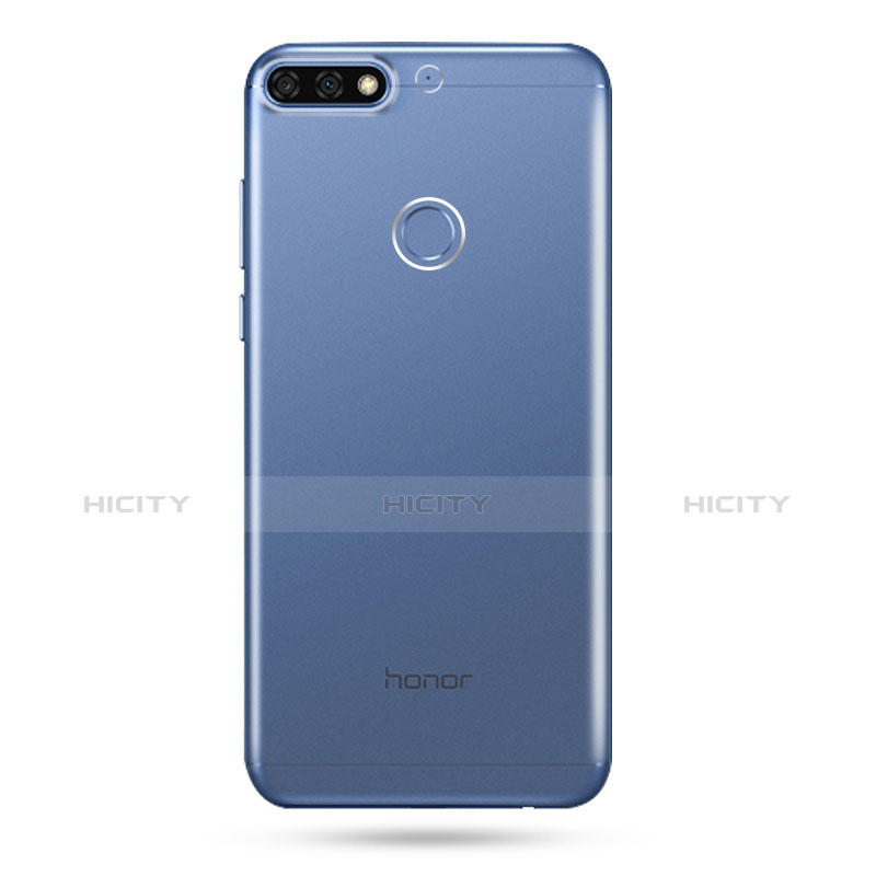 Housse Ultra Fine TPU Souple Transparente T03 pour Huawei Y7 (2018) Clair Plus