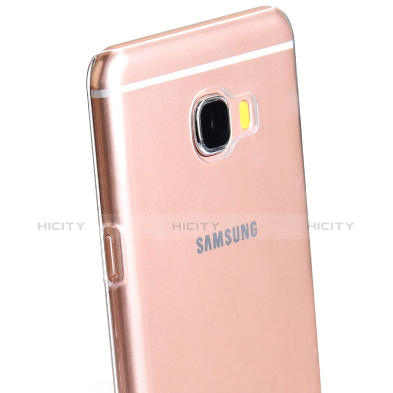 Housse Ultra Fine TPU Souple Transparente T03 pour Samsung Galaxy C5 SM-C5000 Clair Plus