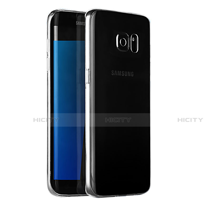 Housse Ultra Fine TPU Souple Transparente T03 pour Samsung Galaxy S7 Edge G935F Clair Plus