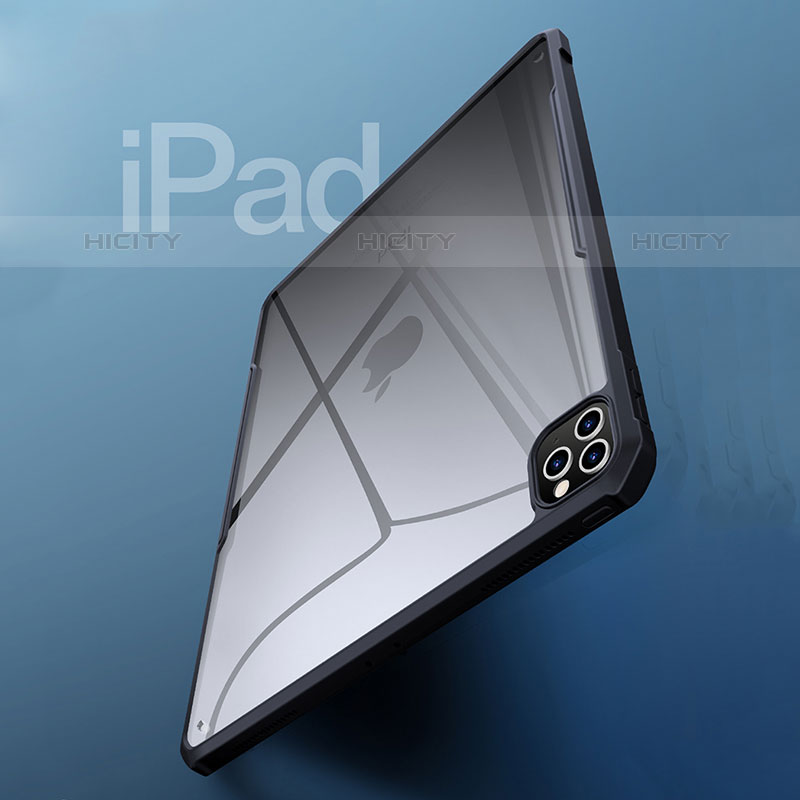 Housse Ultra Fine TPU Souple Transparente T04 pour Apple iPad Pro 11 (2020) Noir Plus