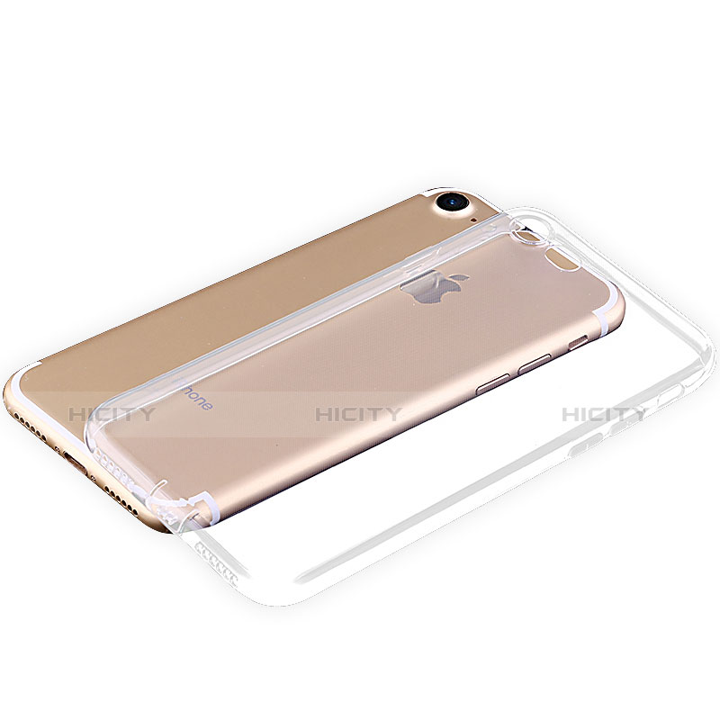 Housse Ultra Fine TPU Souple Transparente T04 pour Apple iPhone 7 Clair Plus