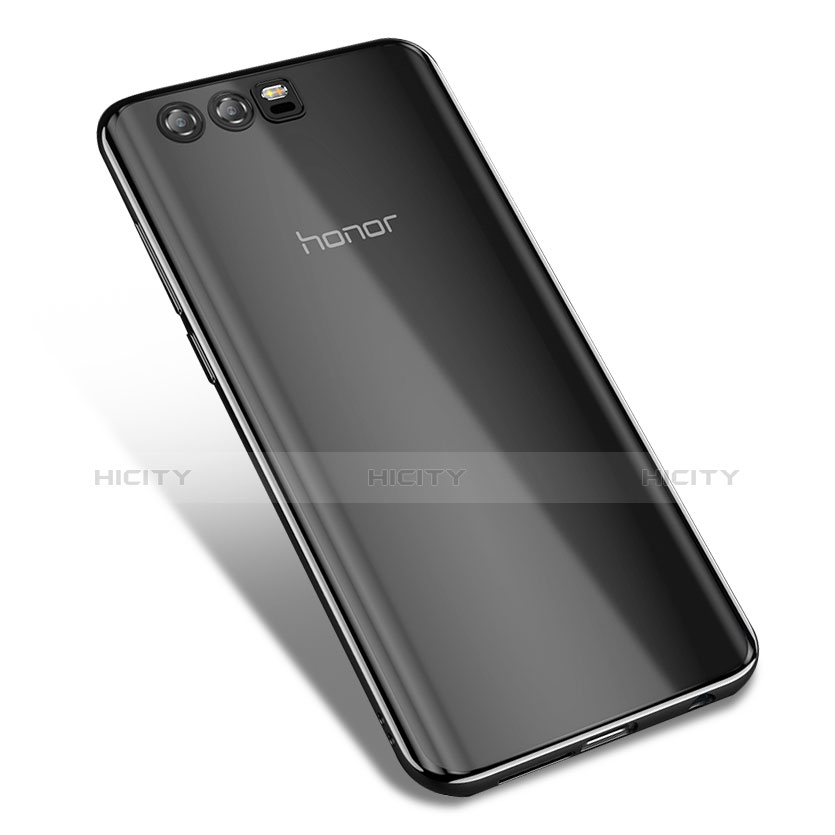 Housse Ultra Fine TPU Souple Transparente T04 pour Huawei Honor 9 Noir Plus