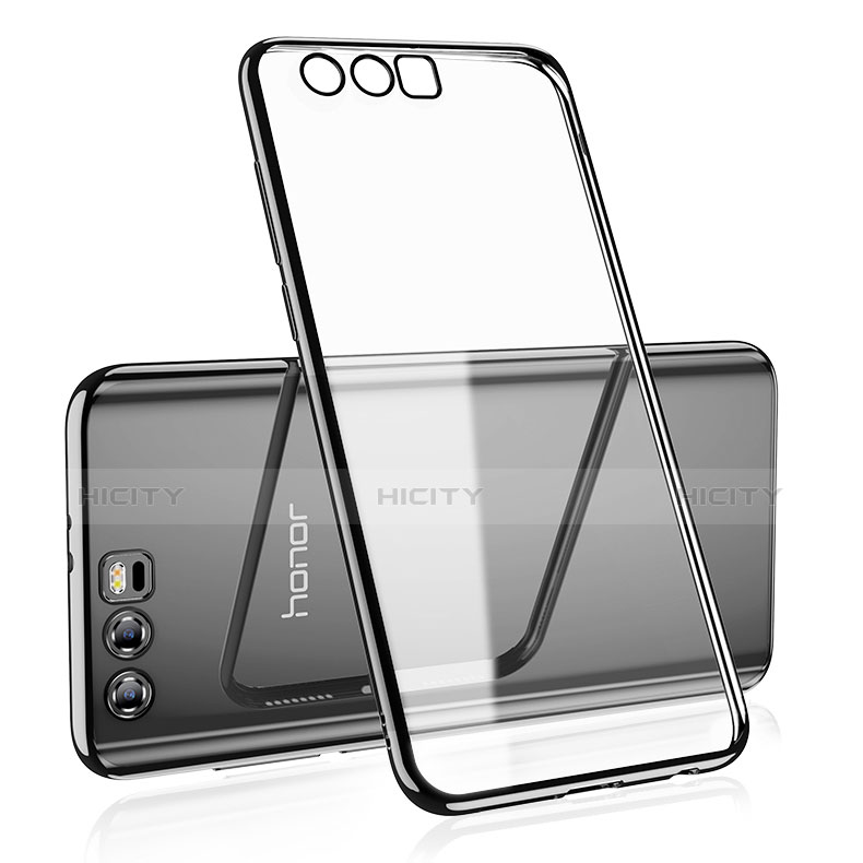 Housse Ultra Fine TPU Souple Transparente T04 pour Huawei Honor 9 Noir Plus