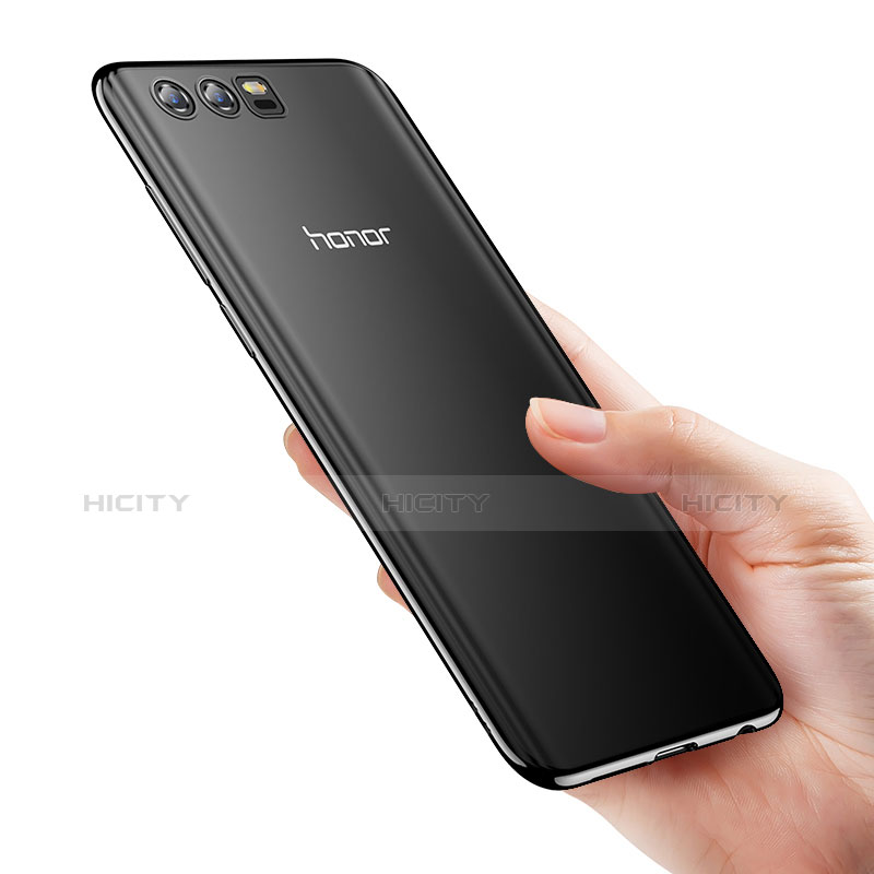 Housse Ultra Fine TPU Souple Transparente T04 pour Huawei Honor 9 Premium Noir Plus