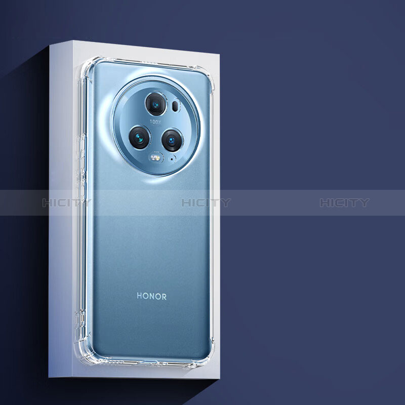 Housse Ultra Fine TPU Souple Transparente T04 pour Huawei Honor Magic5 Pro 5G Clair Plus