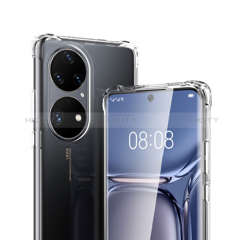 Housse Ultra Fine TPU Souple Transparente T04 pour Huawei P50 Pro Clair Plus