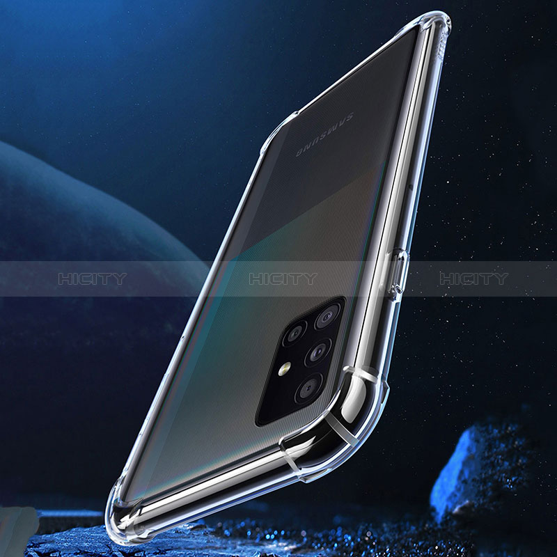 Housse Ultra Fine TPU Souple Transparente T04 pour Samsung Galaxy A51 5G Clair Plus