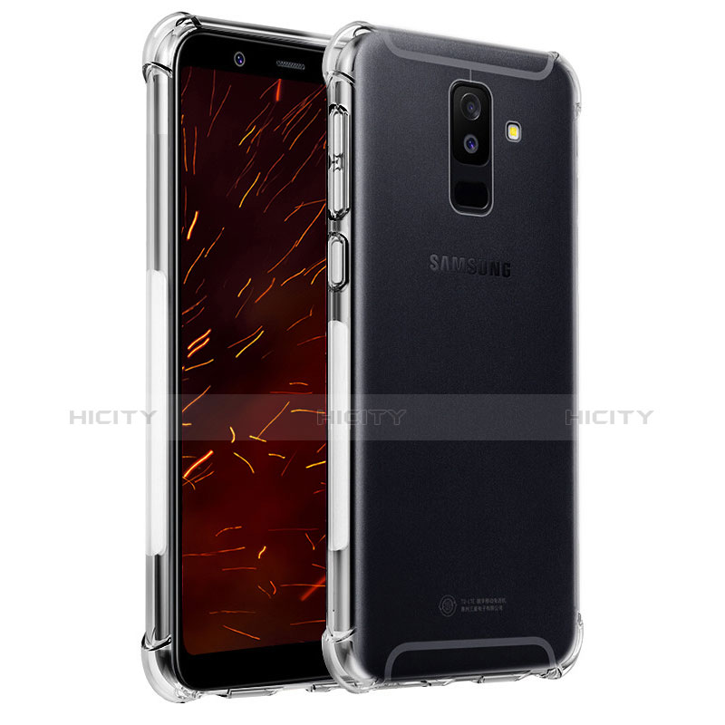 Housse Ultra Fine TPU Souple Transparente T04 pour Samsung Galaxy A6 Plus (2018) Clair Plus