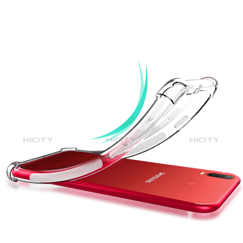 Housse Ultra Fine TPU Souple Transparente T04 pour Samsung Galaxy A6s Clair Plus