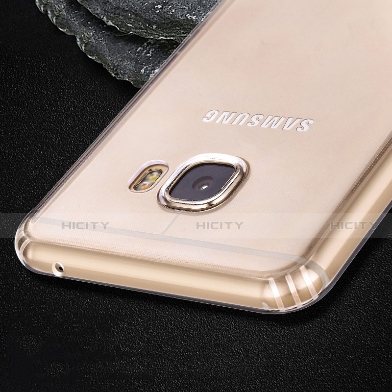 Housse Ultra Fine TPU Souple Transparente T04 pour Samsung Galaxy C5 SM-C5000 Clair Plus