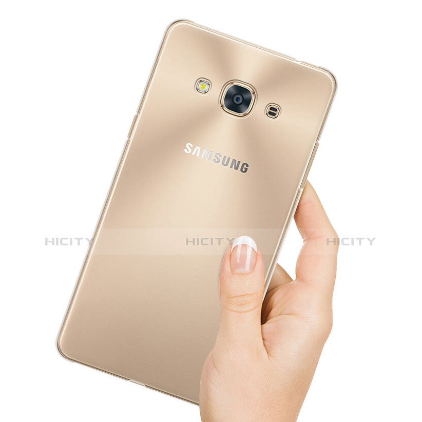 Housse Ultra Fine TPU Souple Transparente T04 pour Samsung Galaxy J3 Pro (2016) J3110 Clair Plus
