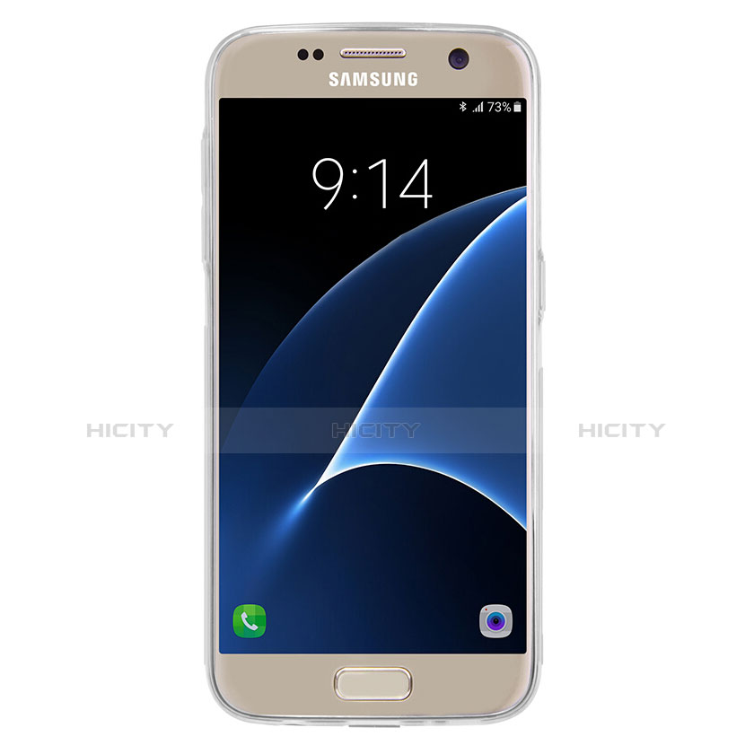 Housse Ultra Fine TPU Souple Transparente T04 pour Samsung Galaxy S7 G930F G930FD Clair Plus
