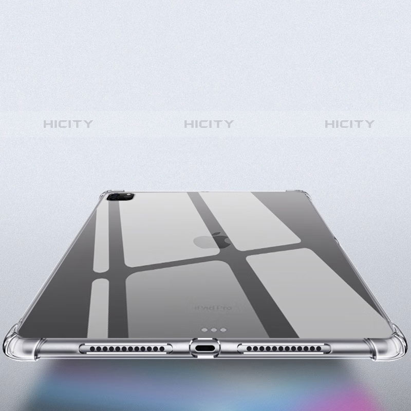 Housse Ultra Fine TPU Souple Transparente T05 pour Apple iPad Pro 12.9 (2020) Clair Plus