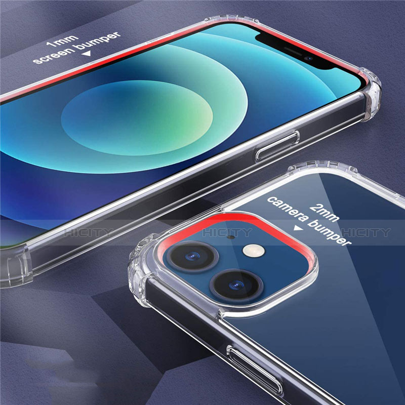 Housse Ultra Fine TPU Souple Transparente T05 pour Apple iPhone 12 Mini Clair Plus