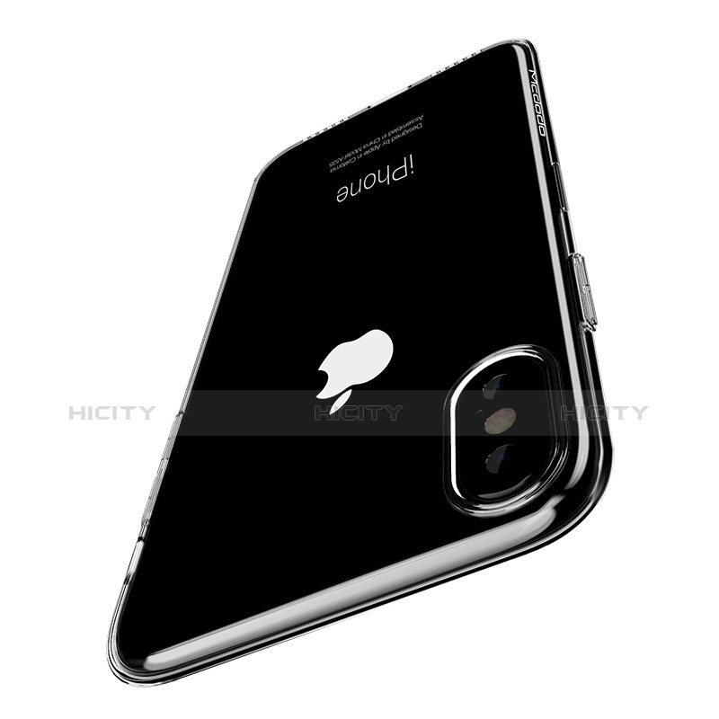 Housse Ultra Fine TPU Souple Transparente T05 pour Apple iPhone Xs Clair Plus