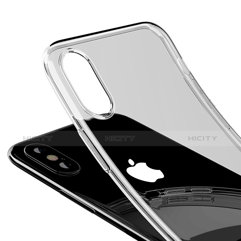 Housse Ultra Fine TPU Souple Transparente T05 pour Apple iPhone Xs Clair Plus