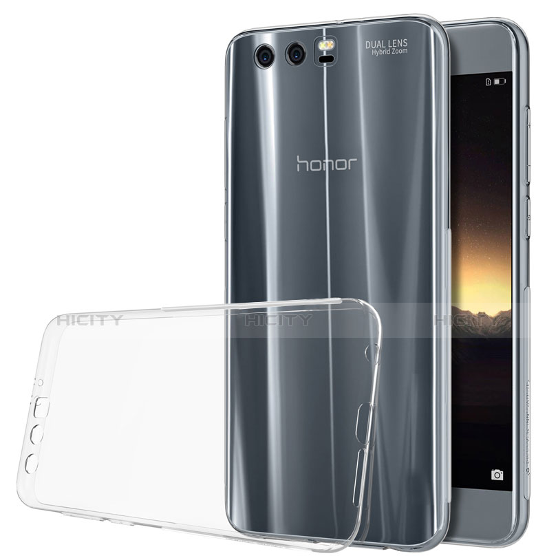 Housse Ultra Fine TPU Souple Transparente T05 pour Huawei Honor 9 Premium Clair Plus