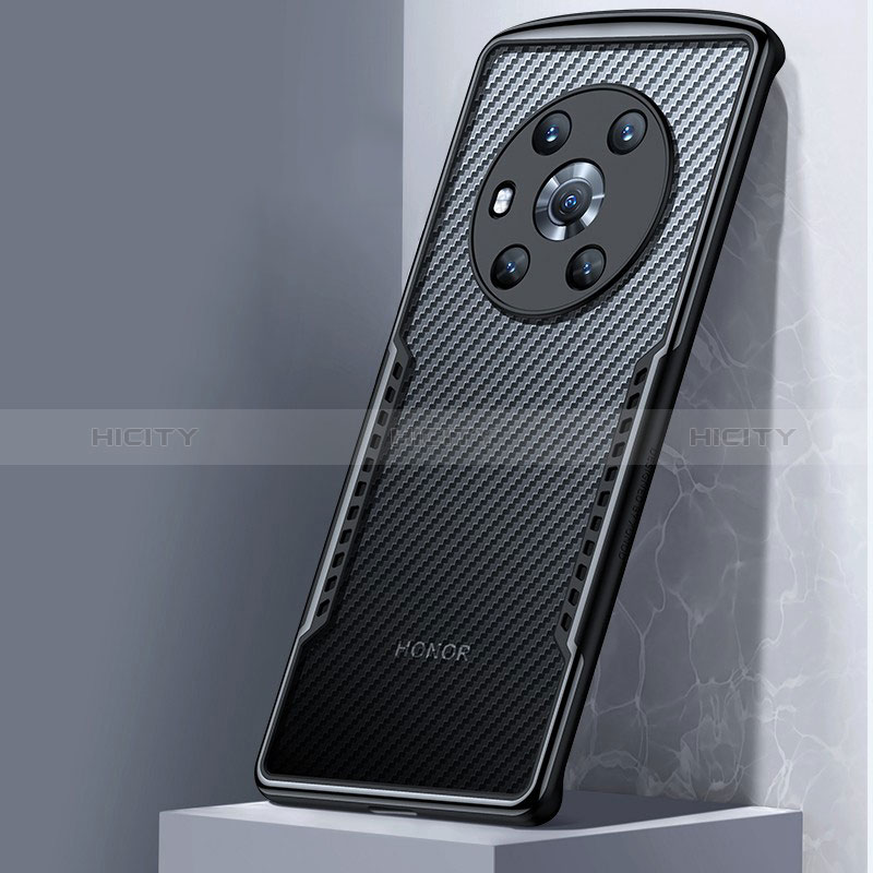 Housse Ultra Fine TPU Souple Transparente T05 pour Huawei Honor Magic3 5G Noir Plus