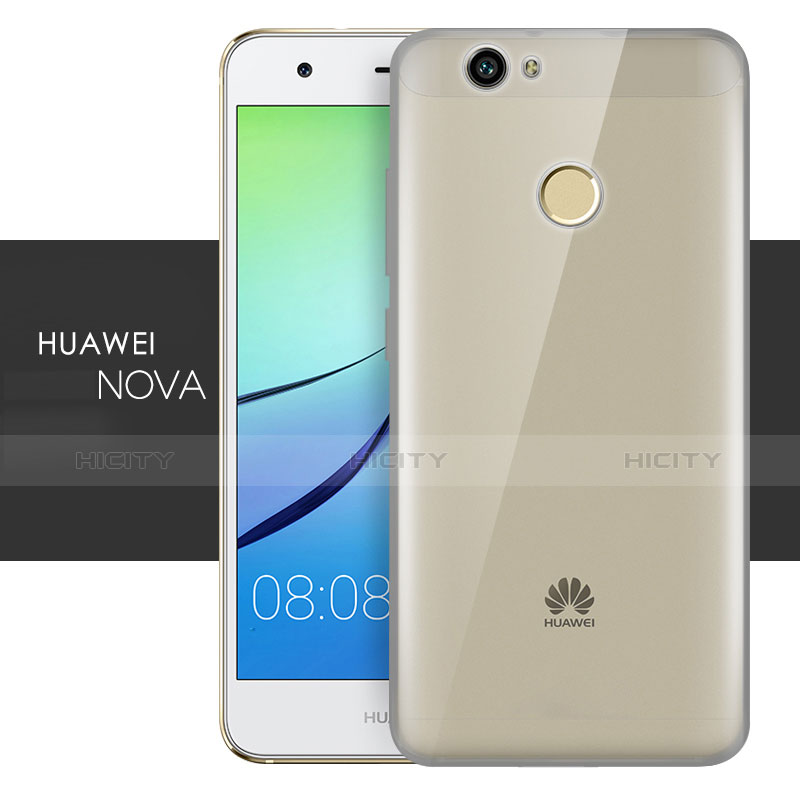 Housse Ultra Fine TPU Souple Transparente T05 pour Huawei Nova Gris Plus