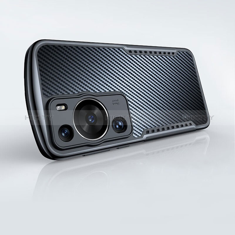 Housse Ultra Fine TPU Souple Transparente T05 pour Huawei P60 Pro Noir Plus