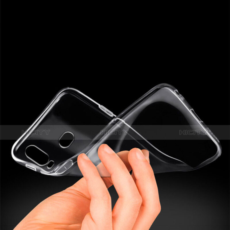 Housse Ultra Fine TPU Souple Transparente T05 pour Samsung Galaxy A6s Clair Plus