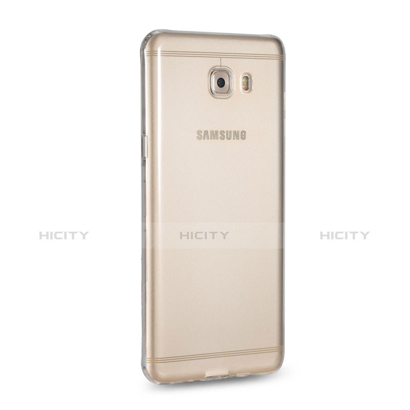 Housse Ultra Fine TPU Souple Transparente T05 pour Samsung Galaxy C9 Pro C9000 Clair Plus