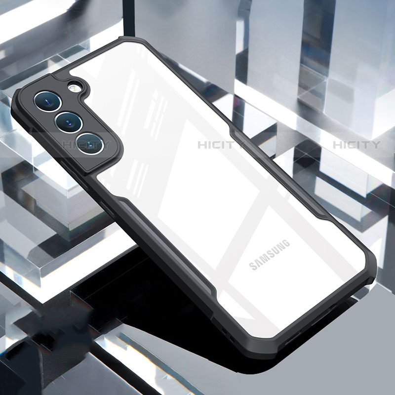 Housse Ultra Fine TPU Souple Transparente T05 pour Samsung Galaxy S21 FE 5G Noir Plus